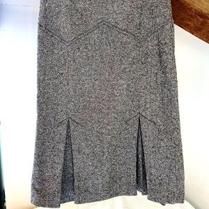 Body by Victoria wool A-line skirt